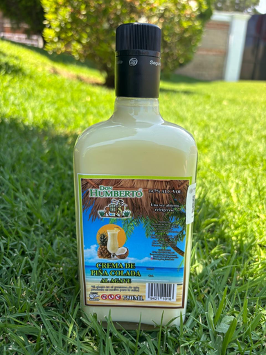 Crema de Piña Colada al Agave 750ml