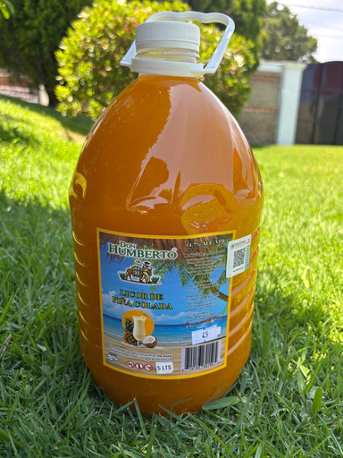 Licor de Piña Colada 5 Litros